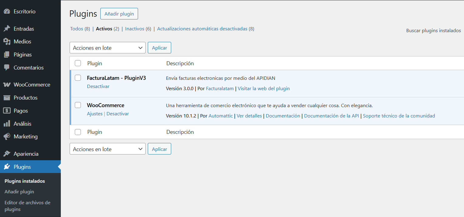 plugins WooCommerce